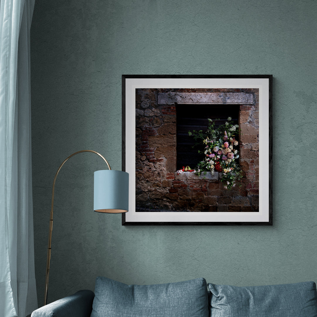 Pienza Dawn Framed Art Print